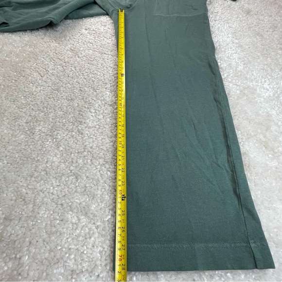 Old Navy Crop French-Terry Utility Jumpsuit Green Comfy Casual Utility M Tall - Picture 11 of 11